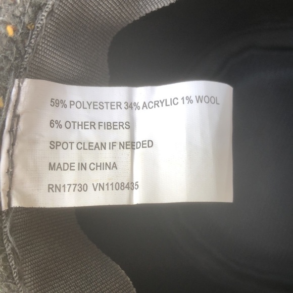 Youth Gray Fedora Hat - Picture 5 of 7